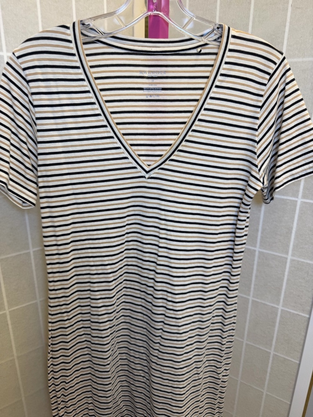MM.LAFLEUR The Renee Dress - Thin Striped
Cotton - Picture 7 of 13